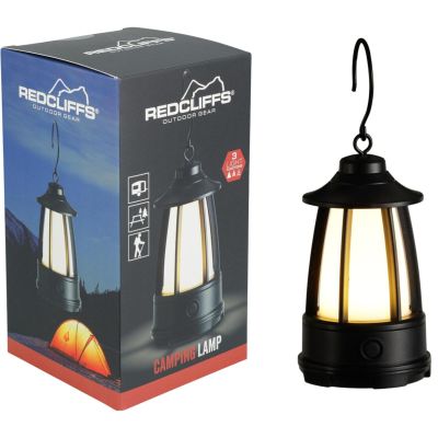 7. FLASHLIGHT CAMPING LAMP BATTERIES 15X8X8CM REDCLIFFS