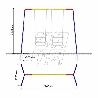 3. Gardenluxus double swing frame