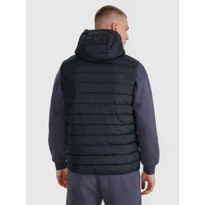 3. Men's down vest with synthetic filling 4F 4FWAW25TVJAM225-20S