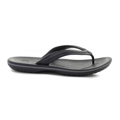 6. CROCS CROCBAND FLIP BLACK/SLATE GRAY 11033-0DD