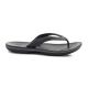 6. CROCS CROCBAND FLIP BLACK/SLATE GRAY 11033-0DD