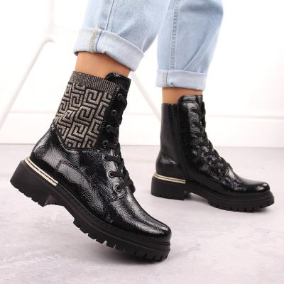 19. Rieker W RKR712 Ankle Boots