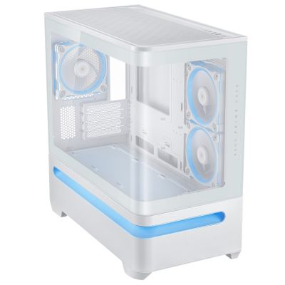 2. ASUS PRIME AP202 TG ARGB WHITE Case