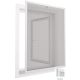 54. MOSQUITO NET WINDOW ALU 100X120 WHITE