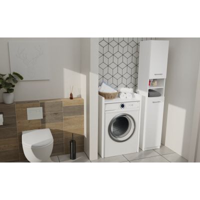 6. WASHING MACHINE CABINET POLA NP WHITE