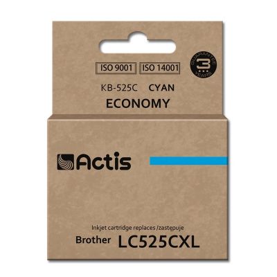 Actis KB-525C Ink (Brother LC525C replacement; Standard; 15 ml; blue)