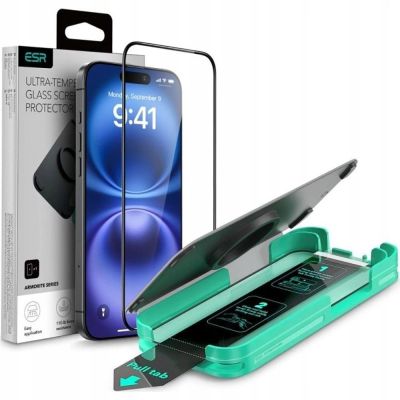ESR Armorite Tempered Glass with Applicator for iPhone 16 Pro