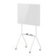 8. Ergo Office mobile dry-erase board, landscape orientation, white, single-sided, with shelf, board dimensions 1190x790mm, ER-306