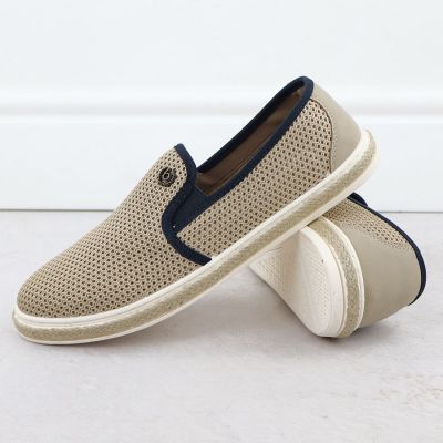5. Men's slip-on espadrilles beige Bugatti 321-ASP61-6900