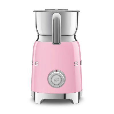 2. Smeg MFF11PKEU Milk Cream Coffee Machine 50's Cadillac Style Pink