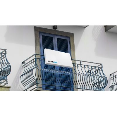 9. Megasat D2 Satellite Antenna 10.7 - 12.75 GHz White