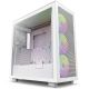 13. NZXT H7 FLOW RGB MIDI TOWER CASE WITH WINDOW WHITE (2024)