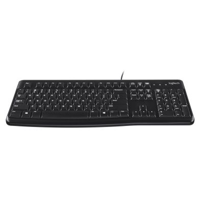 Logitech K120 Membrane Keyboard 920-002479 (USB 2.0; black)