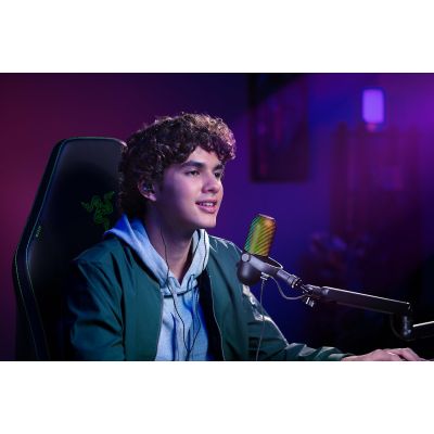 11. Razer Seiren V3 Chroma Black Tablet Microphone