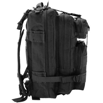3. Evacuation Backpack with Equipment, Black SEMI LINE