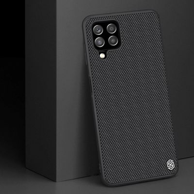 7. Nillkin Textured Case durable reinforced case with gel frame and nylon back for Samsung Galaxy A22 4G black