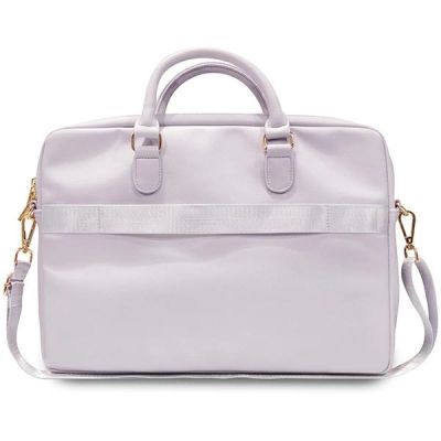 3. Guess Triangle 4G bag for a 16" laptop - purple
