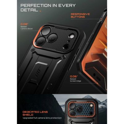 11. Supcase Unicorn Beetle Pro Case for iPhone 18 Pro Max / 17 Pro Max - Black