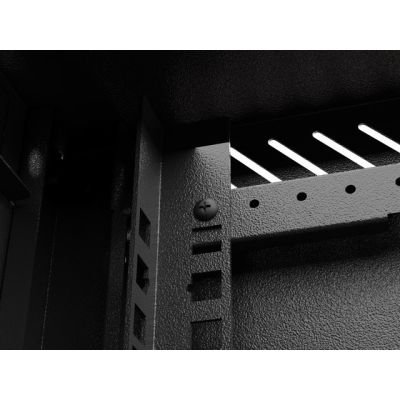 11. Lanberg WF11-3304-10B 4U Rack Wall Mount Cabinet Black