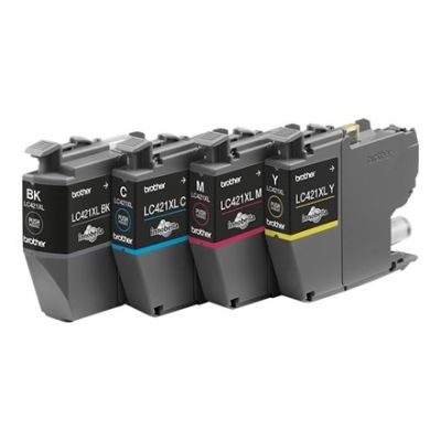 5. Brother LC-421XLVAL PagePack 4 pcs Original High (XL) Yield Black, Cyan, Magenta, Yellow