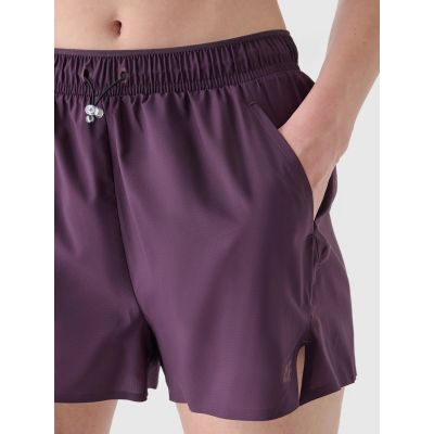 3. Women's quick-drying running shorts 4F 4FWAW24TFSHF0758-50S