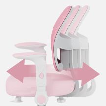 Junior 5.0 Pink Swivel Chair