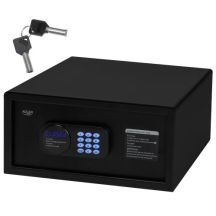 Safe with electronic code and Adler lock Adler