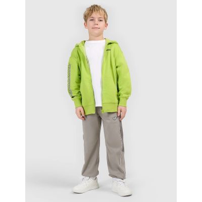 3. Boys’ Loose-Fit Hooded Sweatshirt 4F 4FJRSS26TSWSM2817-45S