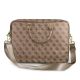 Guess 4G Uptown 16" Laptop Bag - Brown