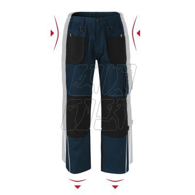 4. Rimeck Ranger M MLI-W0302 work trousers, navy blue