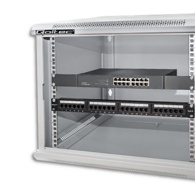 9. QOLTEC RACK CABINET 19" | 9U | 600X500X600