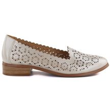 Women's openwork gold shoes Potocki SZ12320