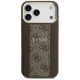 3. Guess 4G Stripe MagSafe case for iPhone 17 Pro Max - brown