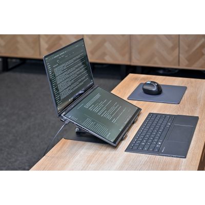 16. MEDIA-TECH ADJUSTABLE, ROTATABLE, ERGONOMIC LAPTOP STAND ROTO MT2662