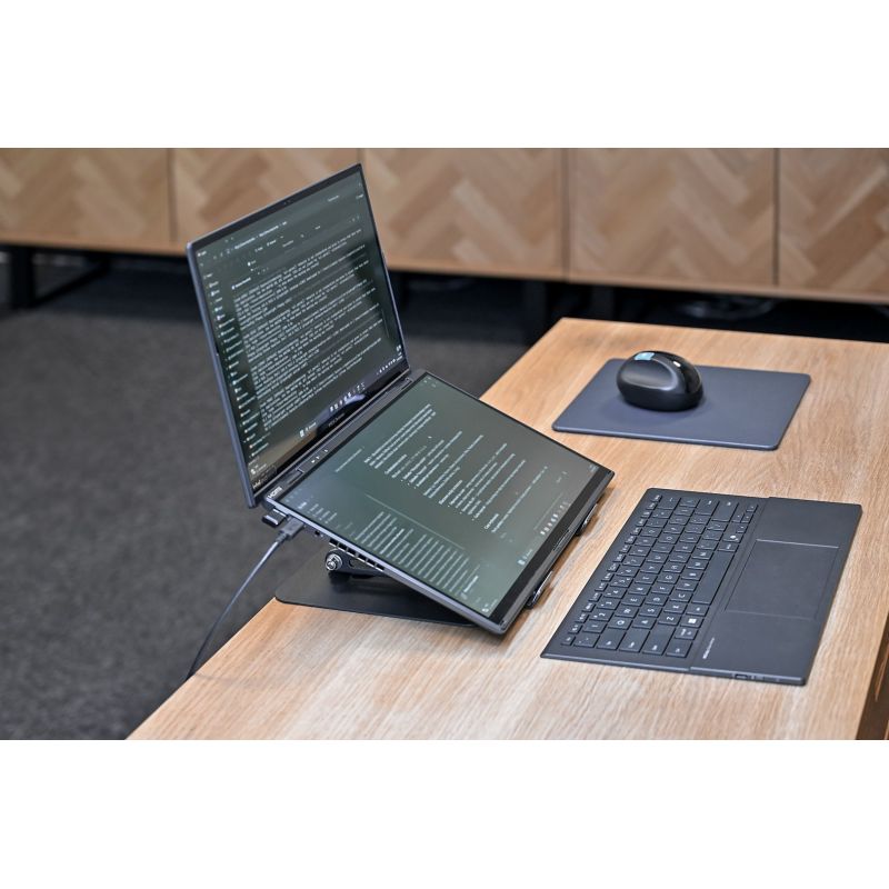 16. MEDIA-TECH ADJUSTABLE, ROTATABLE, ERGONOMIC LAPTOP STAND ROTO MT2662