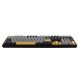 15. gasket F108 Gray+Orange+Deep Gray Volcano switch RGB AULA keyboard