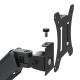 8. MACLEAN 3-Monitor Mount, Gas Spring, 17"-27", 2-8KG, Black MC-137