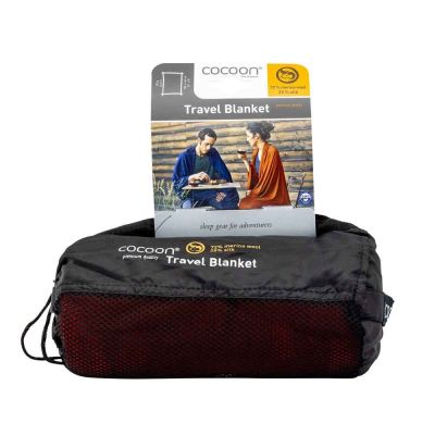 Cocoon MWSB98 blanket 180 x 140 cm Merino wool Red
