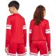10. adidas Squadra 25 Long Sleeve Jersey for Kids Red and White JJ0041