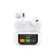 2. Dudao U19 in-ear TWS wireless Bluetooth 5.3 headphones with LED display - white