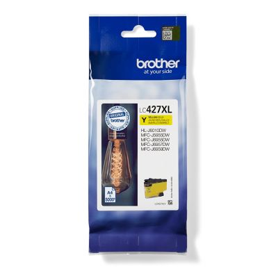 6. Brother LC-427XLY ink cartridge 1 pc. Original High (XL) yield Yellow