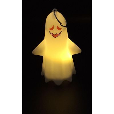6. DECORATIVE KEYRING PENDANT GHOST LED RED EYES