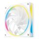 2. DeepCool FL12 SE WH 3-in-1 Computer Case Fan 12 cm White 3 pcs.