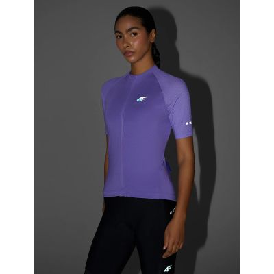8. Women's cycling jersey with UPF50+ filter 4F 4FRSS26TFTSF2455-65S