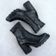 14. Black Women's Block Heel Ankle Boots Potocki 12419