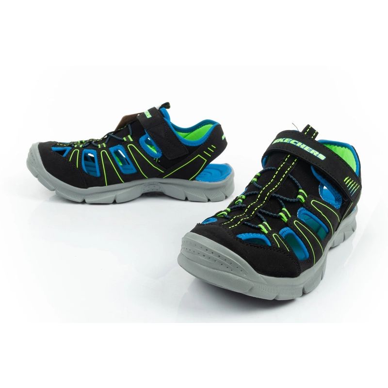 36. Skechers Jr. 406520L/BBLM Sandals