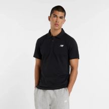 New Balance Jersey Polo Shirt M MT51504BK