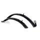 SIMPLA CLASSIC mudguards 24-26'' black set
