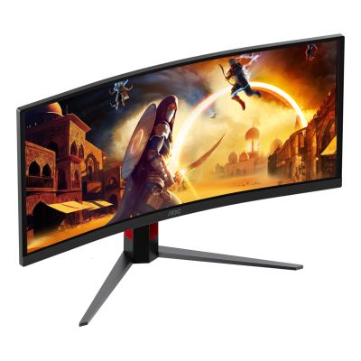 26. AOC G4 CU34G4ZCA Computer Monitor 86.4 cm (34") 3440 x 1440 px Wide Quad HD Black, Red