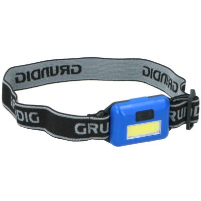 2. GRUNDIG COB LED TOURIST HEADLAMP - BLUE